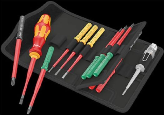 Wera Комплект сменных отверток Kraftform Kompakt Vde16 5006608001