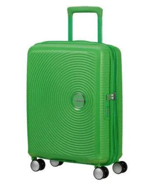 American Tourister Soundbox Чемодан увеличенный 55 см, зелёный