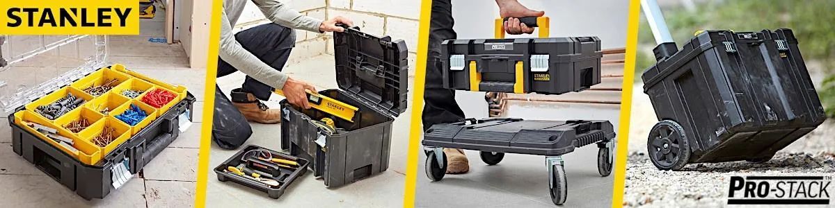 Ящик для мастерской Stanley Mobilny на колесах 3x (FMST180101)