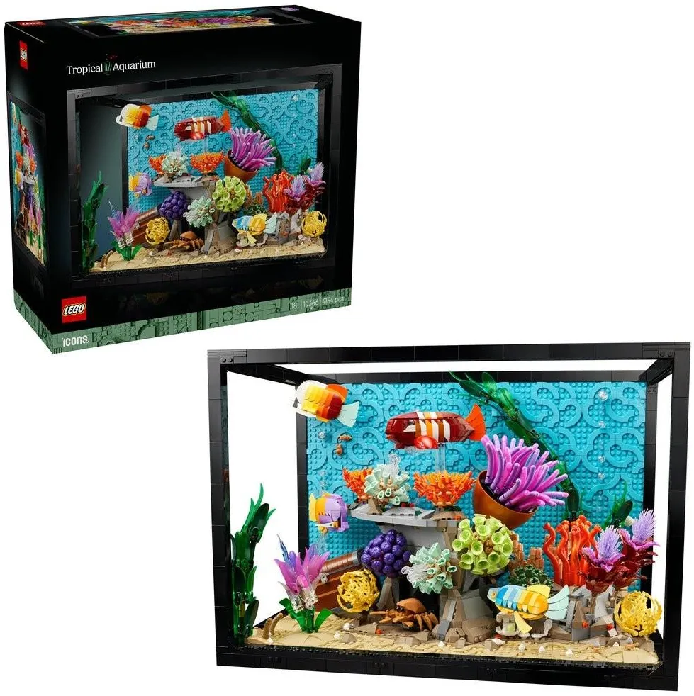 Конструктор LEGO ICONS 10366 Тропический аквариум