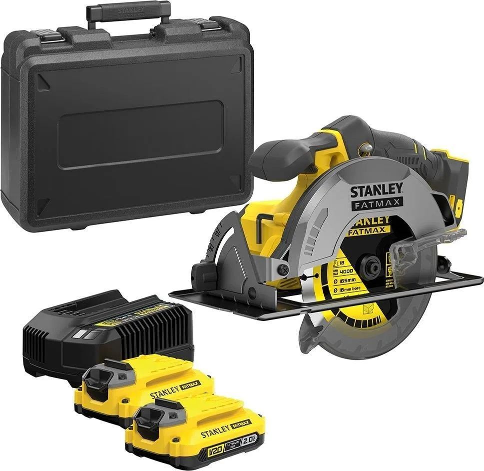 Аккумуляторная циркулярная пила Stanley SFMCS550M2KQW