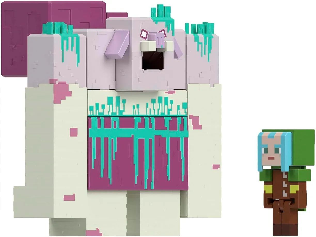 Игровой набор Mattel Minecraft Legends Пожиратель и Рейнджер HNC08
