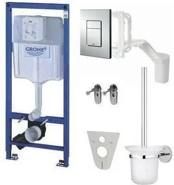 Скрытая рама для монтажа подвесного унитаза 6 в 1 Grohe Rapid SL FRESH Cosmopolitan 39000000