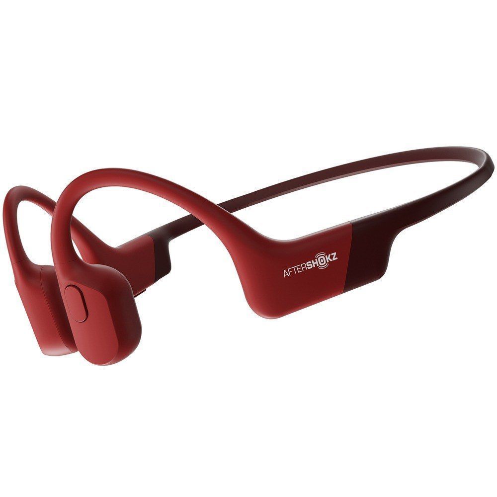 Беспроводные наушники AfterShokz Aeropex, солнечный красный