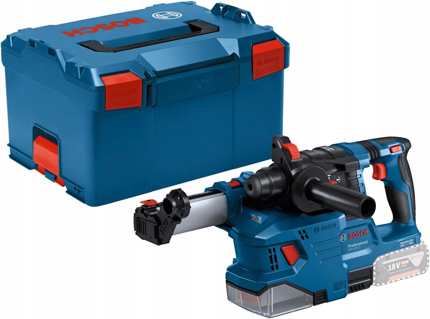 Аккумуляторный перфоратор Bosch GBH 18V-22 Professional 0611924004