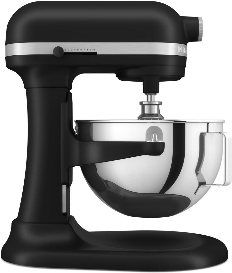 Миксер планетарный KitchenAid Heavy Duty 5KSM55SXXEBM, матово-черный