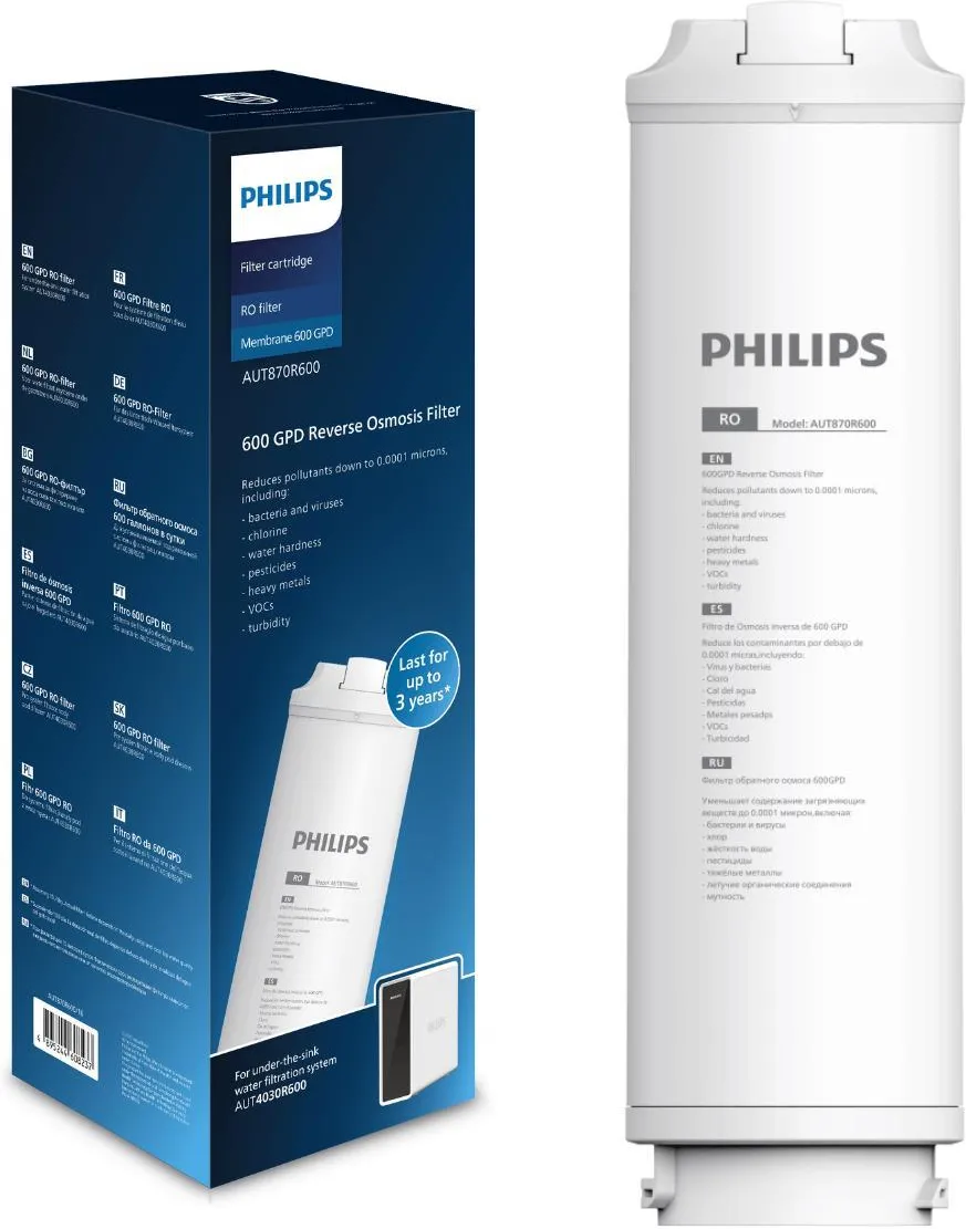 Сменная мембрана обратного осмоса PHILIPS AUT870R600/10