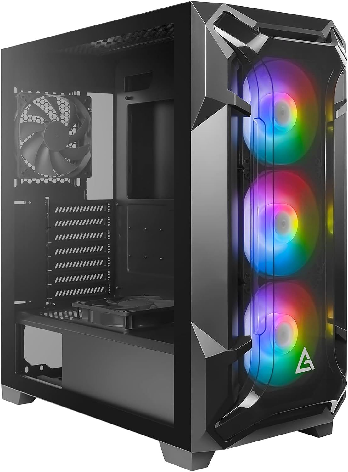 Компьютерный корпус Antec Dark Fleet DF600 FLUX Midi-Tower, RGB