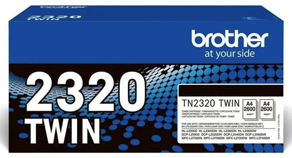 Картридж Brother TN-2320 TWIN черный 2шт.
