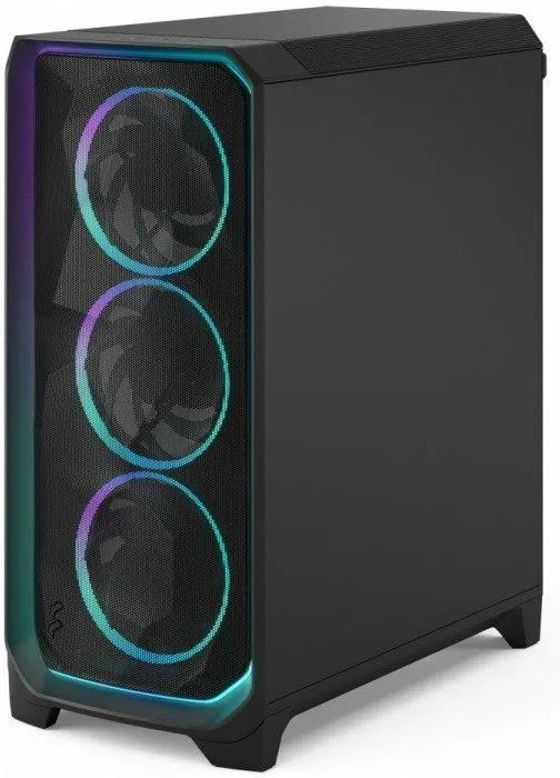 Корпус компьютерный Fractal Design Meshify 3 Ambience Pro RGB Black TG Light Tint черный (FD-CMES3-A03)