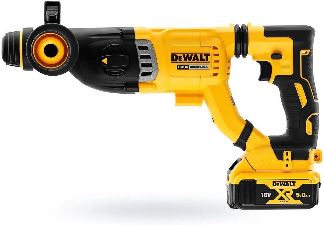 Перфоратор аккумуляторный DeWalt DCH263P2, 18 В XR, SDS+ 2x5,0 Ач