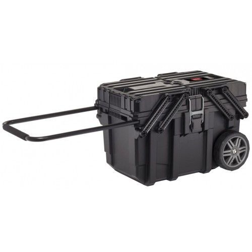 Ящик-тележка для инструментов Keter Cantilever Cart Job Box, 66 х 37,3 х 41 см, черный