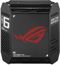 Маршрутизатор Asus ROG Rapture GT6 1 Pack (90IG07F0MU9A30) черный