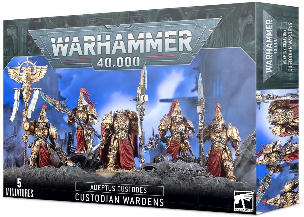 Набор миниатюр Games Workshop Warhammer 40k Custodian Wardens