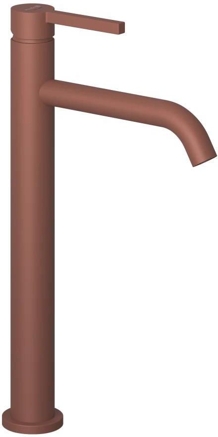 Смеситель для раковины Kludi Nova Fonte Puristic 20298O515, матовый терракотовый