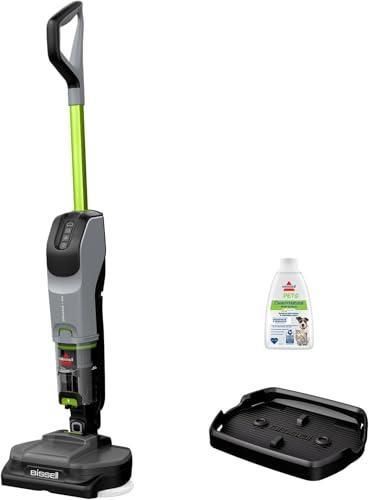 Вертикальный моющий пылесос BISSELL SpinWave + Vac Pet 3885N, серебристый