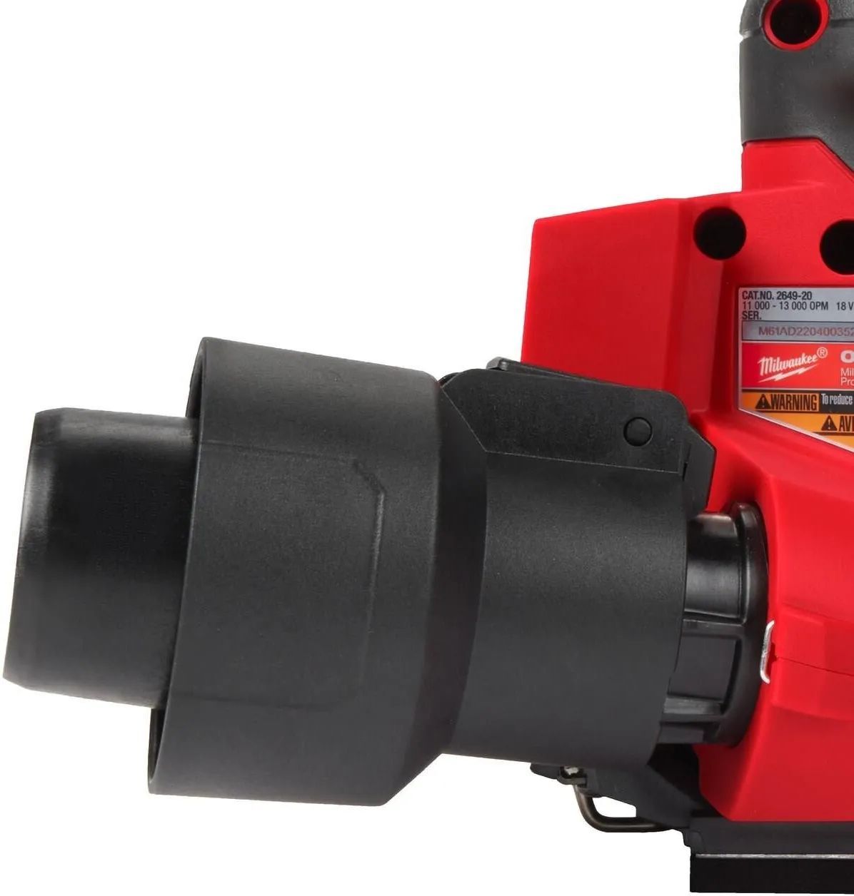 Орбитальная шлифмашина Milwaukee M18 BQSS-502B 125 мм 1х5.0 Ah и ЗУ 4933479967