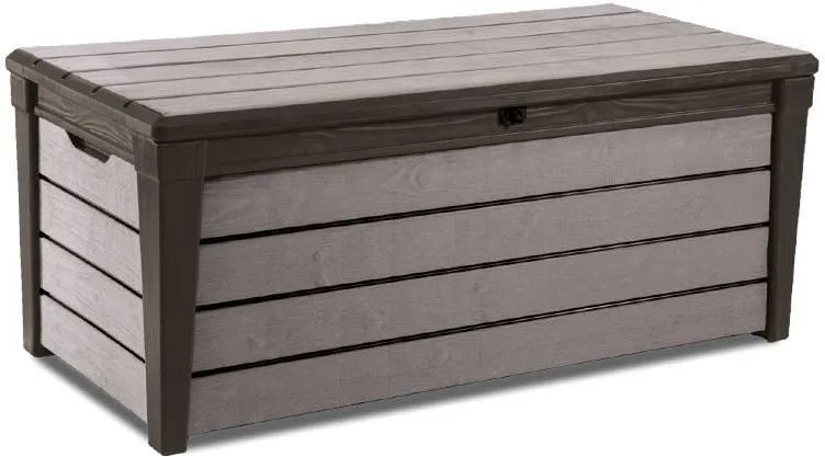Садовый ящик Keter Brushwood Storage Box 455L, коричневый (17202631)