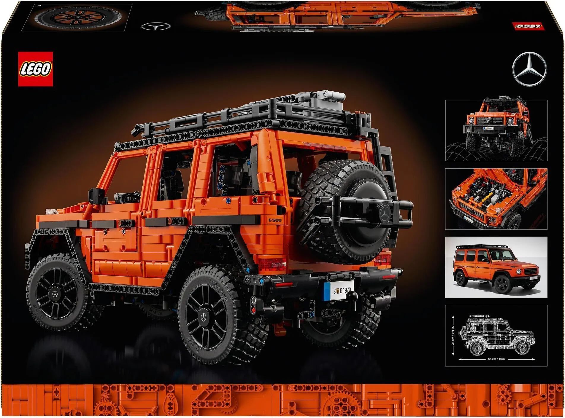 Лего Technic серия, LEGO 42177 Профессиональная линейка Mercedes-Benz G500, lego конструктор для мальчика, лего для девочек