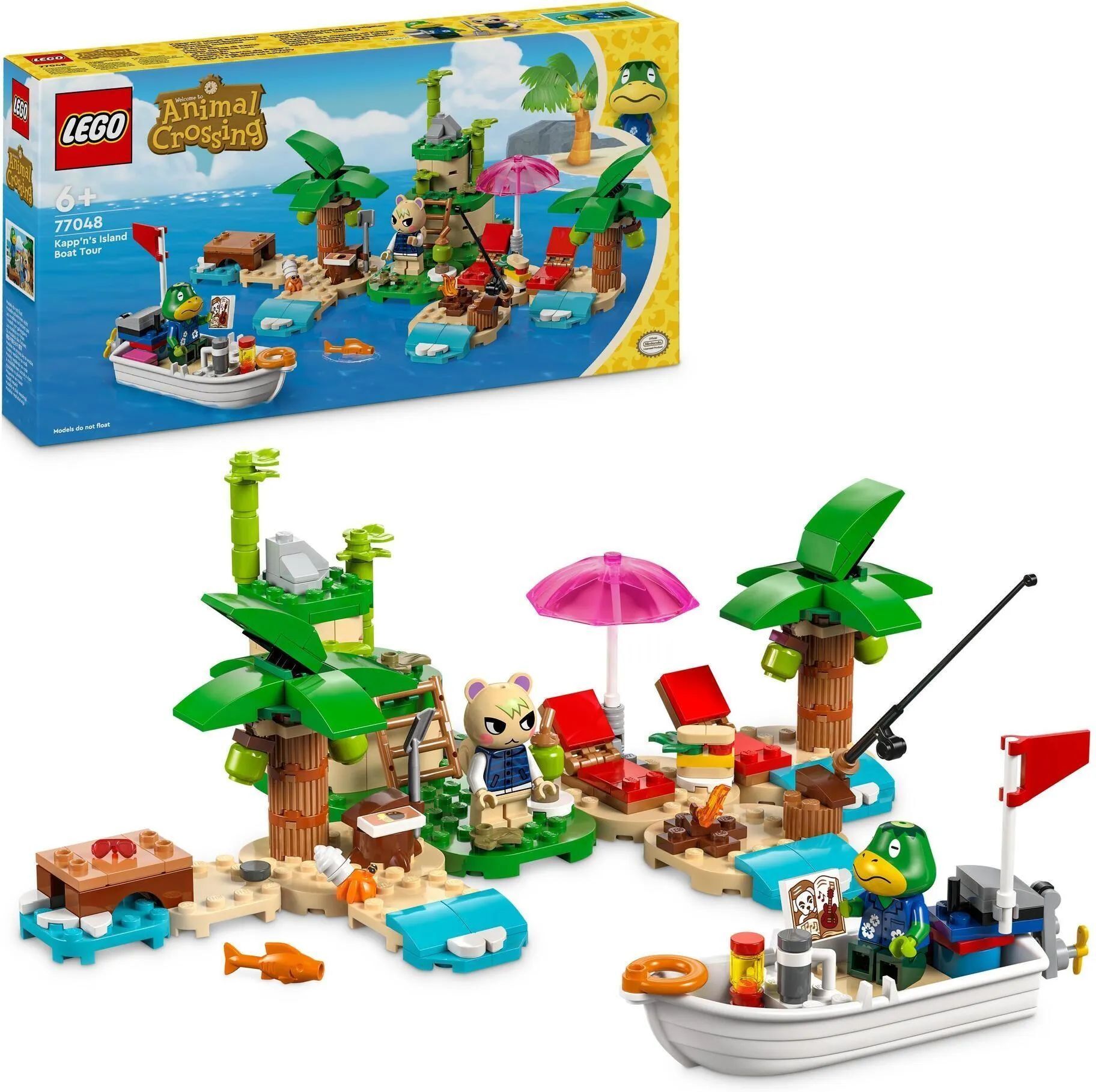 Конструктор LEGO Animal Crossing 77048 Лодочная экскурсия по острову Каппина