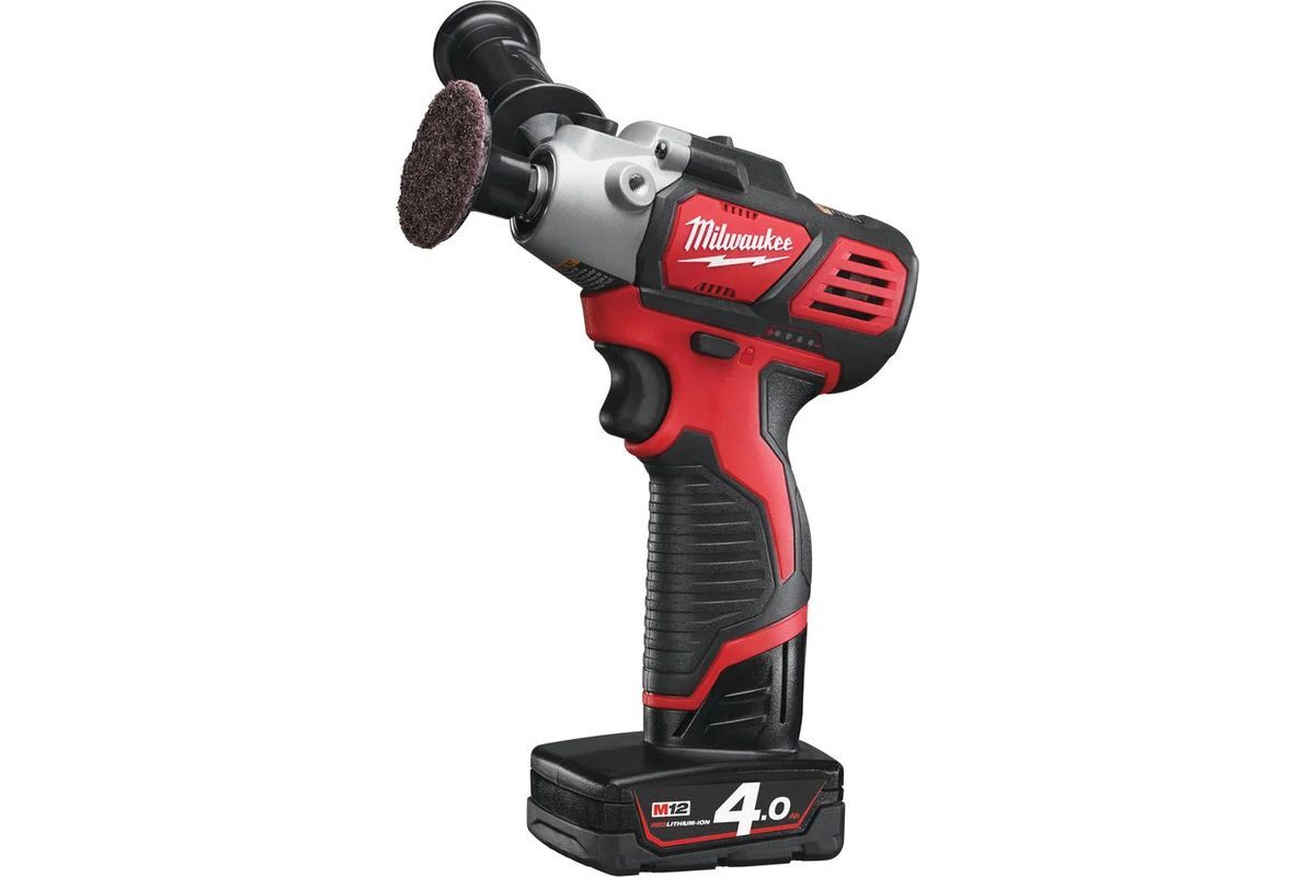 Полировальная машинка Milwaukee M12 BPS-421X 12,0 Ah 1х4,0 Ah и ЗУ и кейс 4933447799