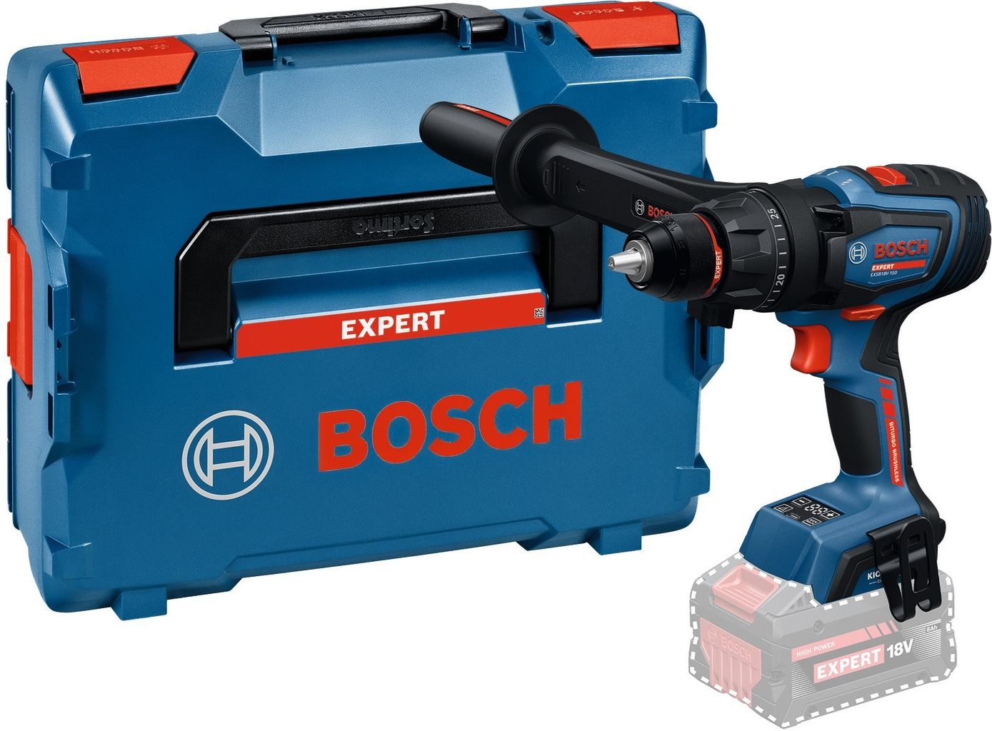 Аккумуляторная ударная дрель-шуруповерт Bosch EXPERT EXSB18V-150 06019R3200