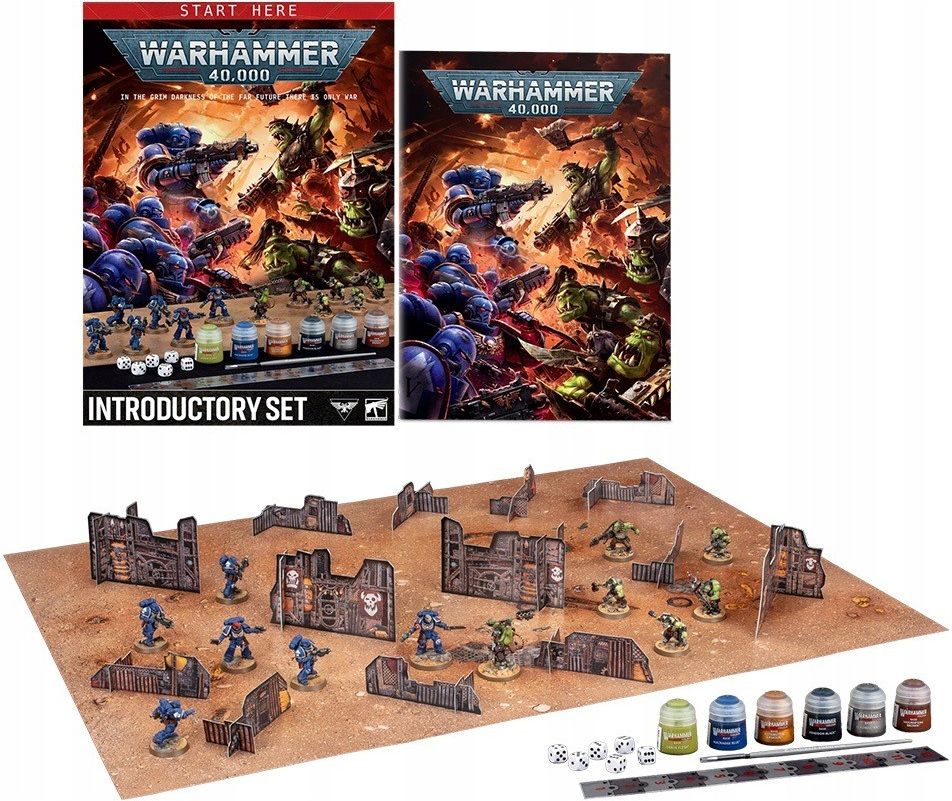Настольная игра Games Workshop Warhammer 40000 Introductory Set, 12 шт