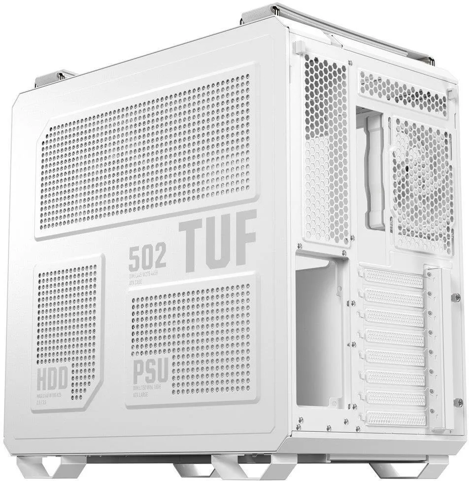 Компьютерный корпус Asus CASE MIDITOWER ATX W/O PSU/WHT TUF GAM GT502 HORIZON T Белый