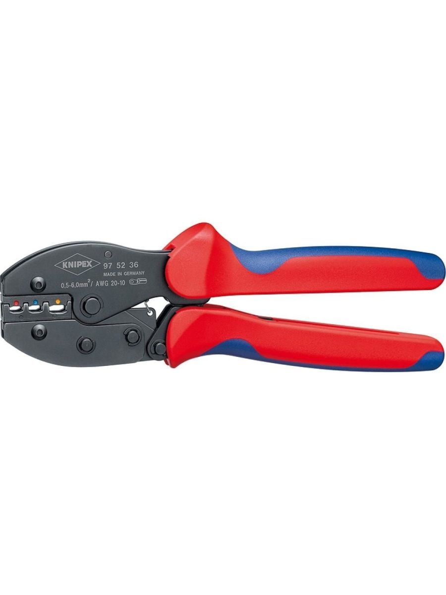 Кримпер Knipex 97 52 36 красный/синий