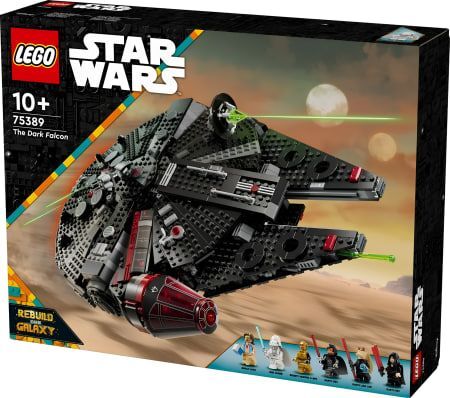Конструктор LEGO Star Wars - Темный тысячелетний сокол - Лего Звездные Войны 75389
