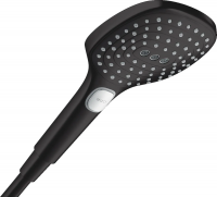 Ручной душ Hansgrohe Raindance Select E EcoSmart 28728670, черный матовый