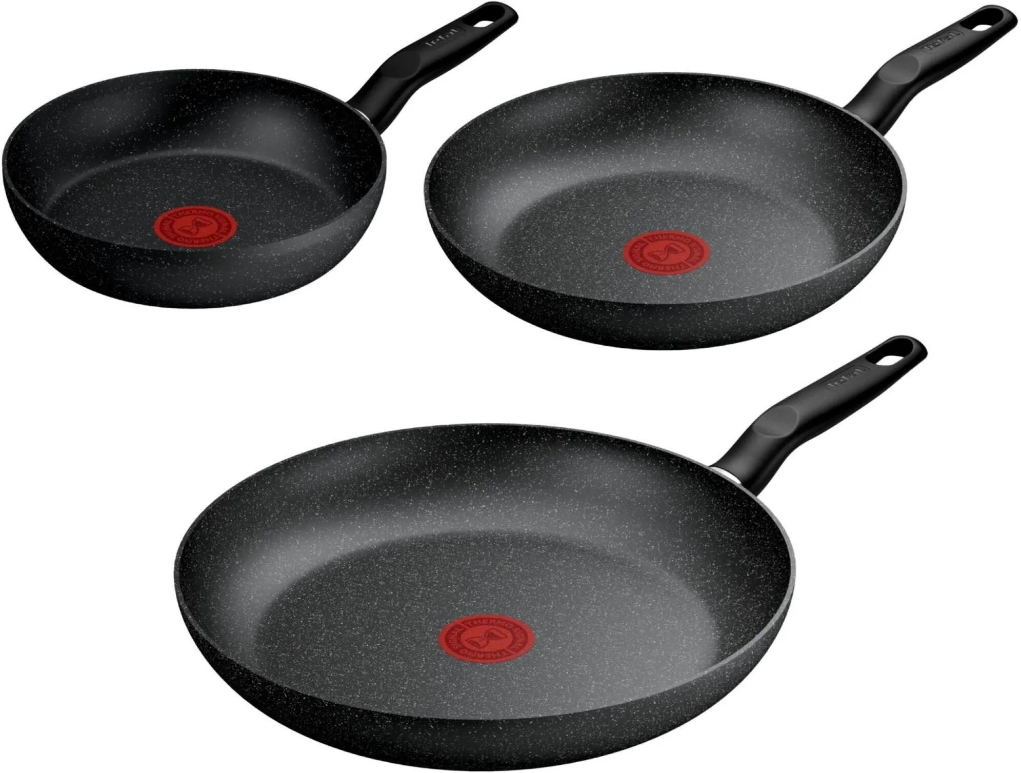 Набор посуды Tefal Dark Essential 3 предмета G0069153