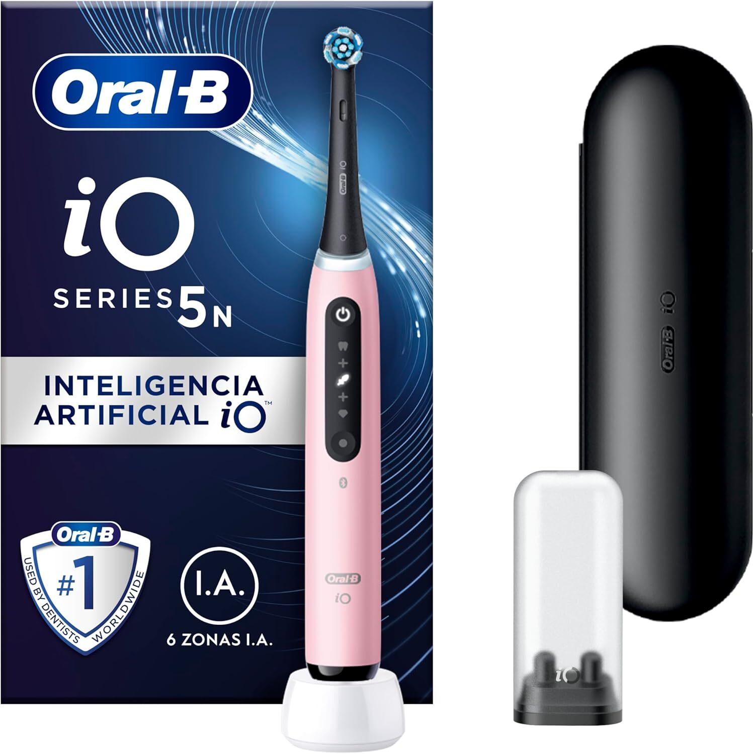 Электрическая зубная щетка Oral-B iO 5N розовая