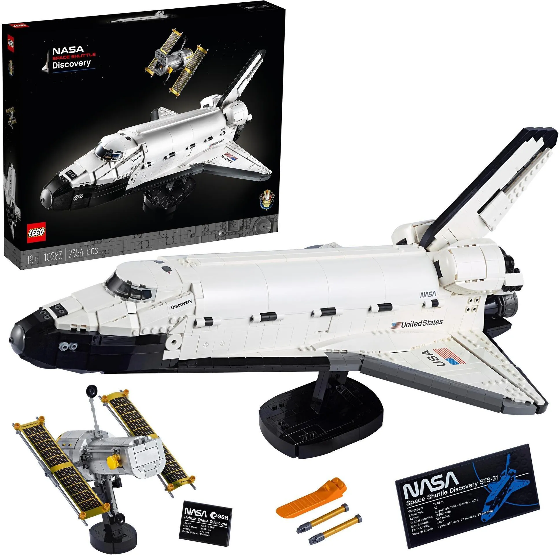 LEGO ICONS 10283 Космический шаттл NASA «Дискавери»