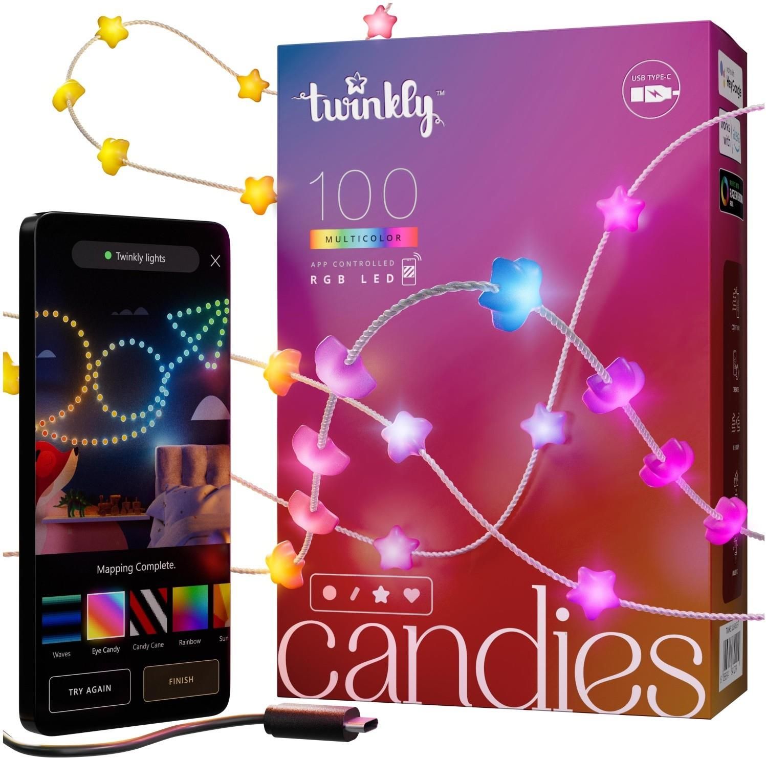 Гирлянда Twinkly Candies LED TWKS100RGB-T