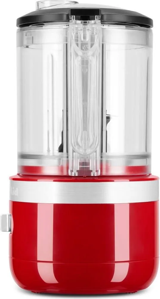 Аккумуляторный мини-измельчитель KitchenAid Cordless 5KFCB519EER, красный