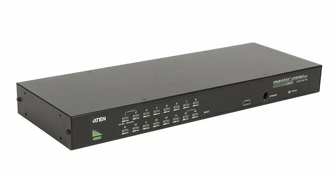 KVM переключатель ATEN CS1316 / CS1316-AT-G, 16-портовый PS/2, USB, VGA KVM коммутатор . ATEN CS1316-AT-G