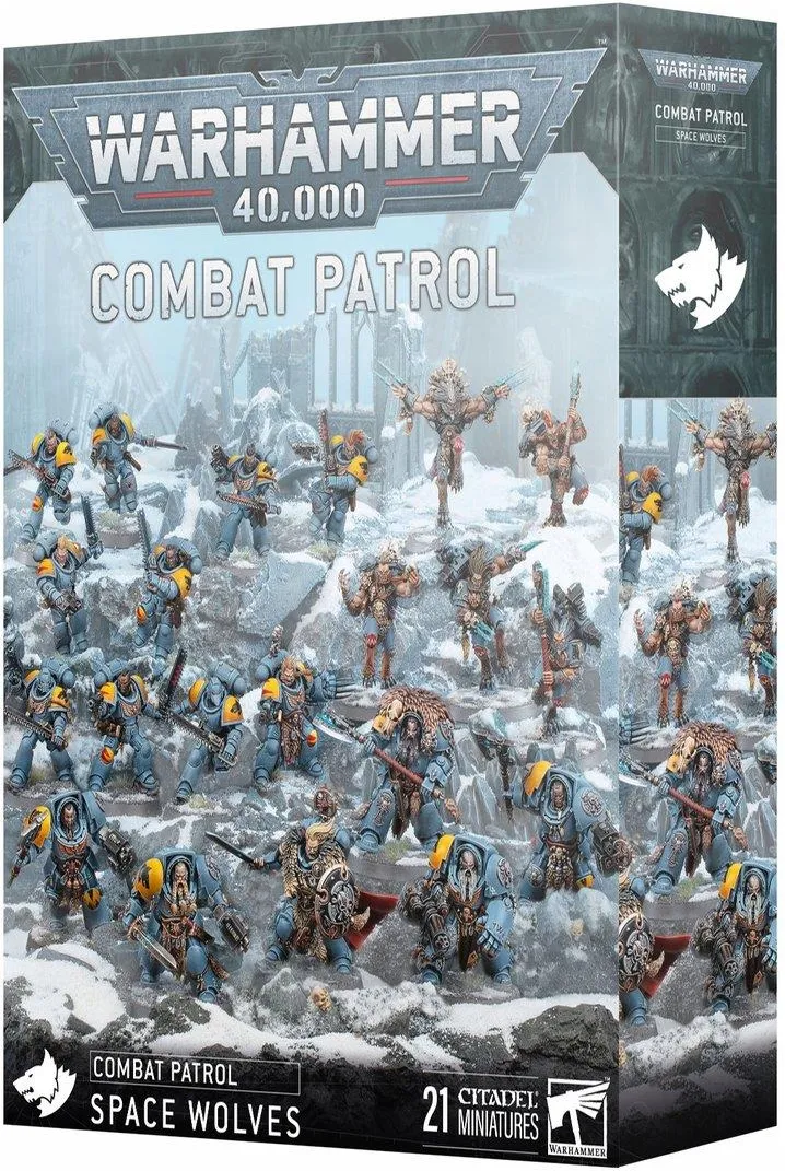 Набор Games Workshop Warhammer 40K Combat Patrol: Space Wolves