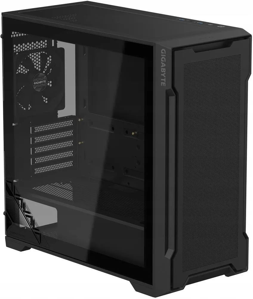 Компьютерный корпус Gigabyte CASE MIDITOWER ATX W/O PSU/GB-C102G  Черный