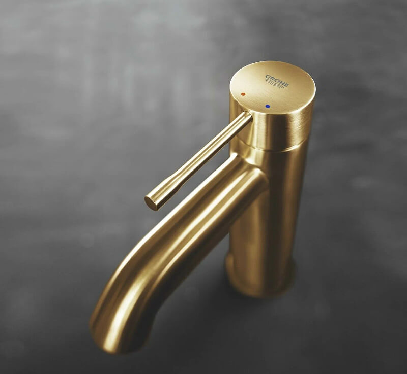 Смеситель Grohe Essence S Brushed Cool Sunrise (24171GN1)