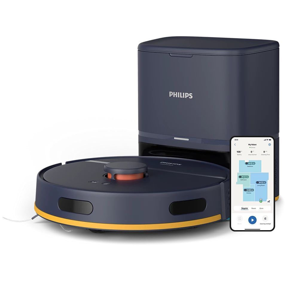 Робот-пылесос PHILIPS HomeRun 2000 Midnight Blue XU2100/10