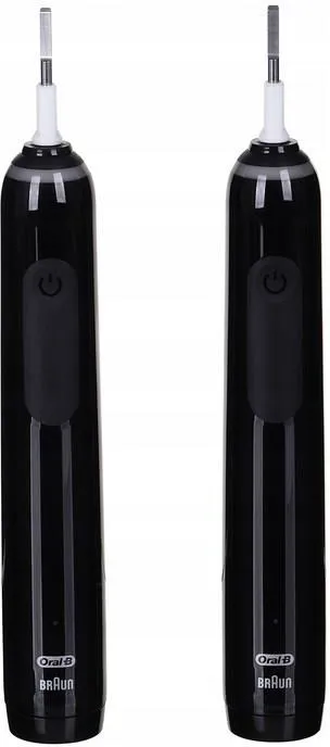 Электрическая зубная щётка Oral-B Pro 3 3900 Duo Black Edition, набор из 2 щёток с зарядной станцией