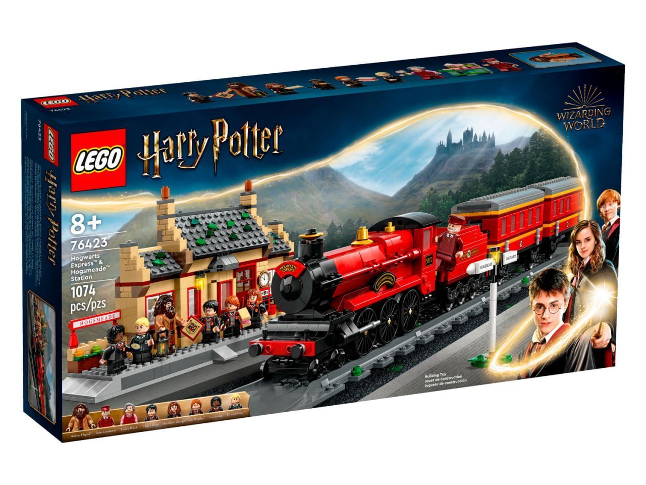 LEGO Harry Potter 76423 Хогвартс-экспресс и станция Хогсмид