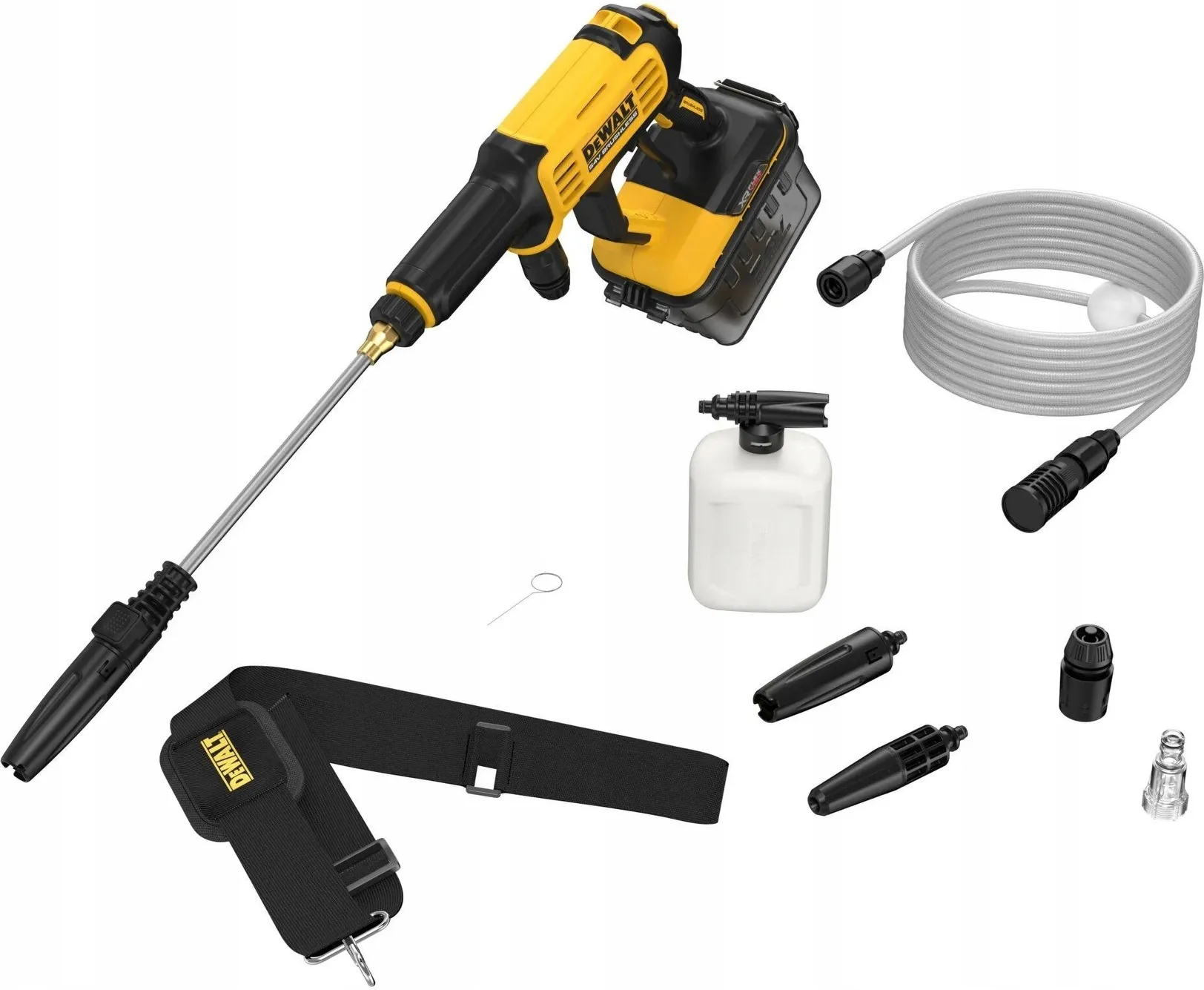 Аккумуляторная мойка высокого давления DeWalt DCMPW1000N FlexVolt 54В, без АКБ и ЗУ