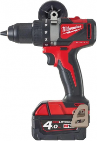 Аккумуляторная дрель-шуруповёрт Milwaukee M18 BLDD2-402X 18 В, 2×4,0 А·ч АКБ, ЗУ, кейс
