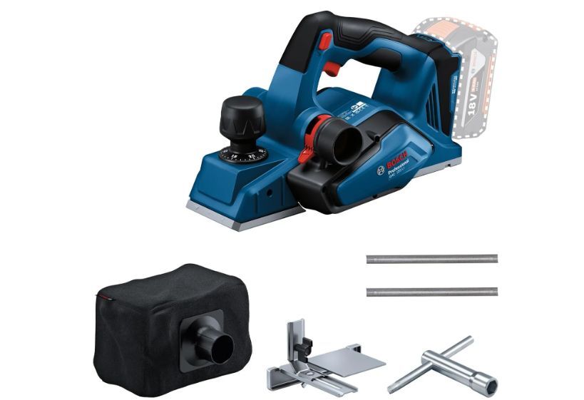 Аккумуляторный рубанок Bosch GHO 185-LI Professional (06015B5021)