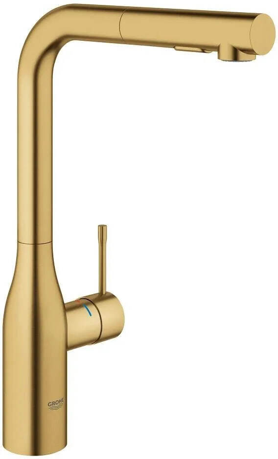 Смеситель для кухни Grohe Essence New Single Hole Brushed Cool Sunrise 30270Gn0