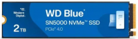 SSD WD Blue SN5000, 2 ТБ, M.2 2280, PCIe 4.0 NVMe