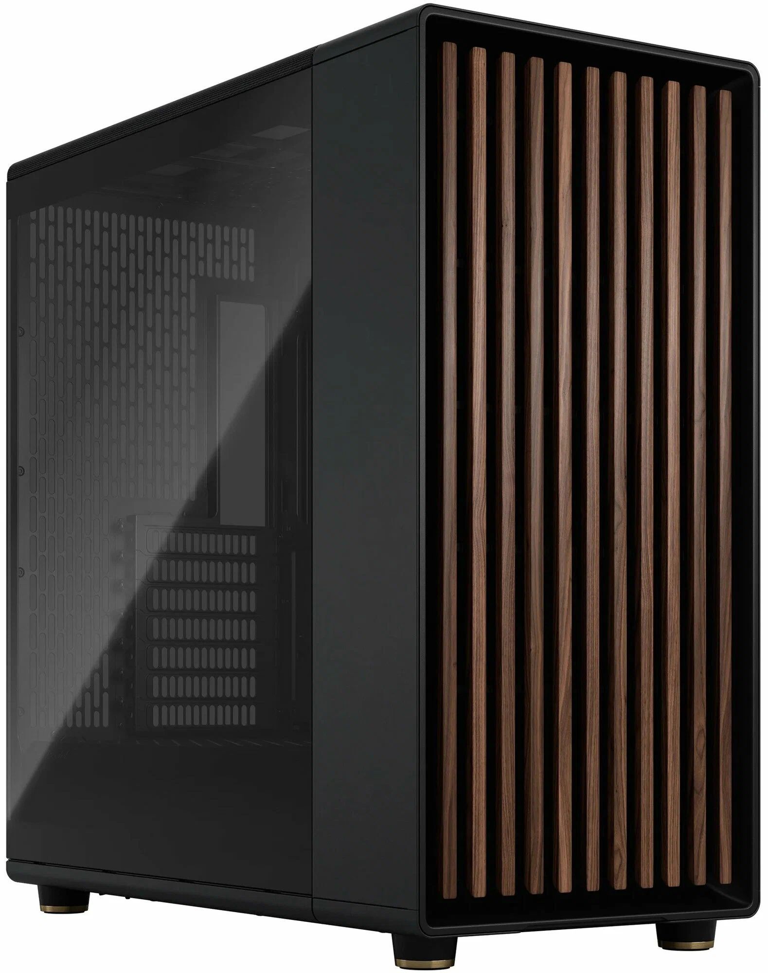 Корпус Fractal Design North XL Charcoal Black TG Dark Miditower (FDCNOR1X02), черный