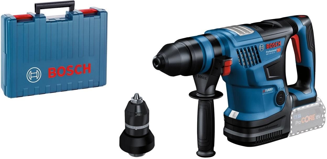 Аккумуляторный перфоратор Bosch GBH 18V-34 CF 0611914021